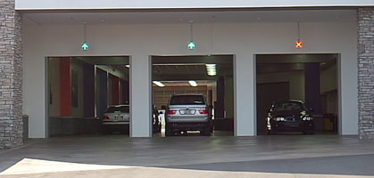 LED Lane Controls at BMW North Scottsdale's Service Center